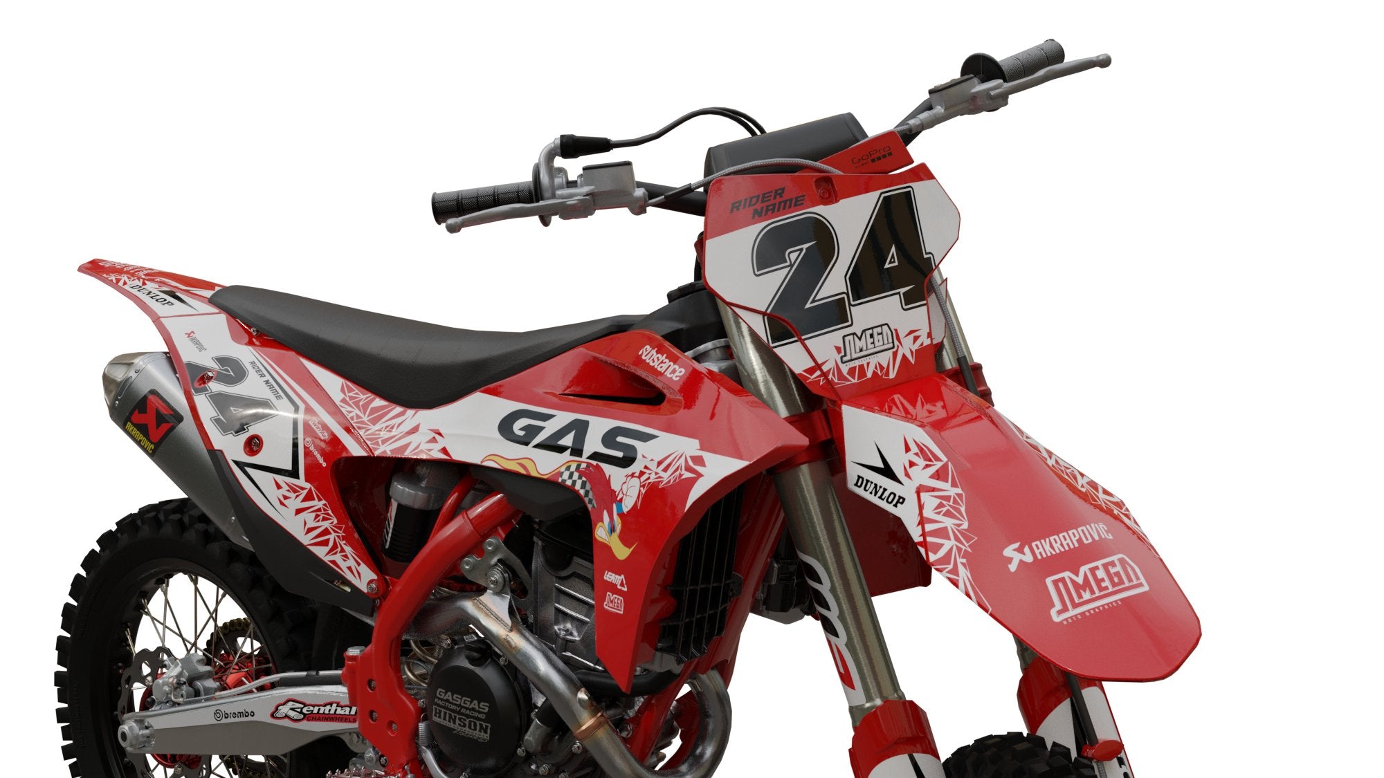 GasGas Dirt Bikes – Omega Moto Graphics