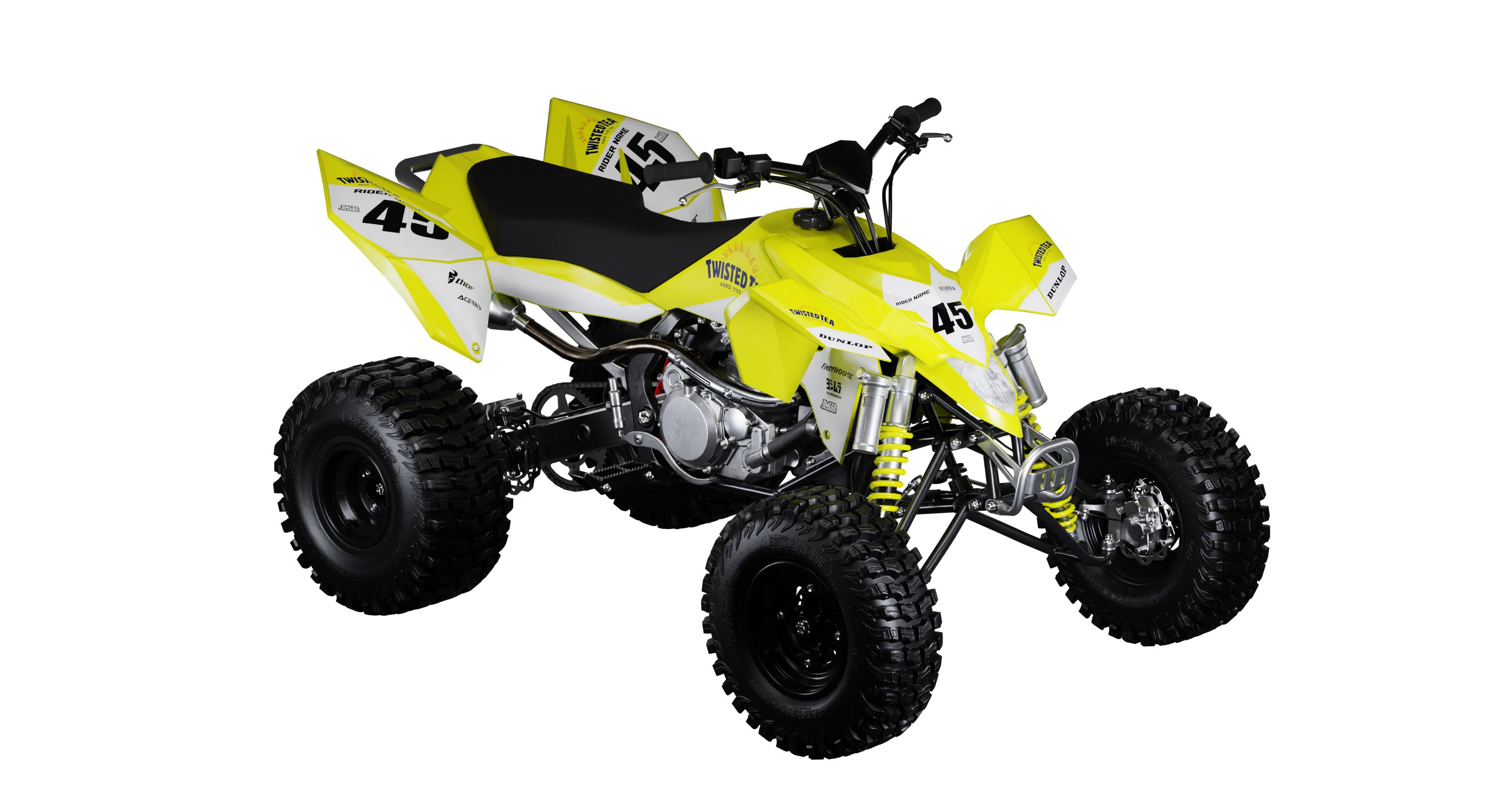 Twisted Tea Quad Graphics Kit – Omega Moto Graphics