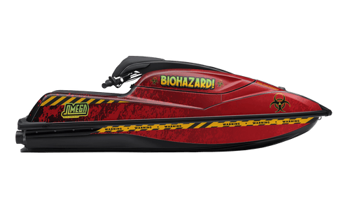 Biohazard Jet Ski Graphics Kit