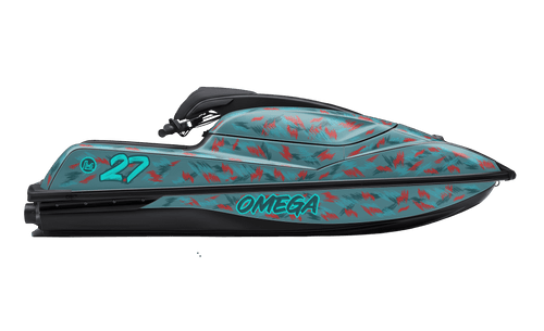 Soft Glitch Jet Ski Graphics Kit