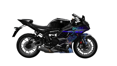 Midnight Mayhem Road Bike Graphics Kit