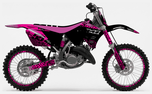 Black Radix Sticker kit for Suzuki RM 250 2001 - 2012