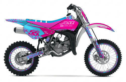 Pink Radix Sticker kit for Suzuki RM 85 2001 - 2020