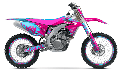 Pink Radix Sticker kit for Suzuki RMZ 450 2008 - 2017