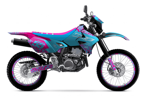 Blue Radix Sticker kit for Suzuki DRZ 400S 2000 - 2023