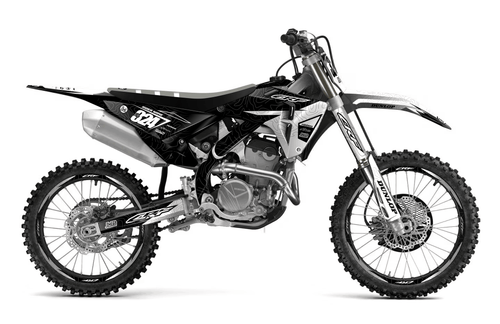 Black Expansion Sticker kit for Honda CRF 450R 2025 - 2026