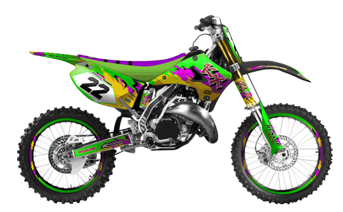 Dance Fever Sticker kit for Kawasaki KX 250 2003 - 2013