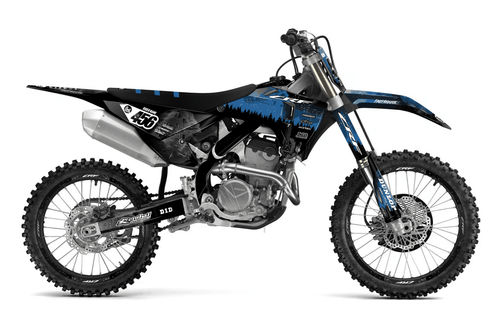 Blue Death Star Sticker kit for Honda CRF 450R 2025 - 2026