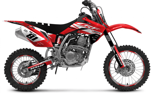 Factory Red Sticker kit for Honda CRF 150R 2007 - 2026