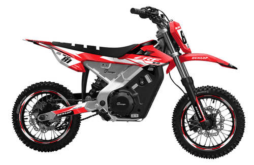 Factory Red Sticker kit for Honda CRF e2
