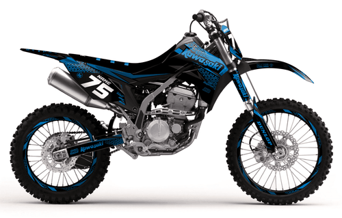 Kool Aid Blue Sticker kit for Kawasaki KLX 300R 2020 - 2024