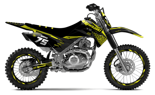 Kool Aid Green Sticker kit for Kawasaki KLX 140 2024 - 2027