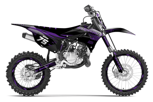 Kool Aid Purple Sticker kit for Kawasaki KX 112 2026 - 2027