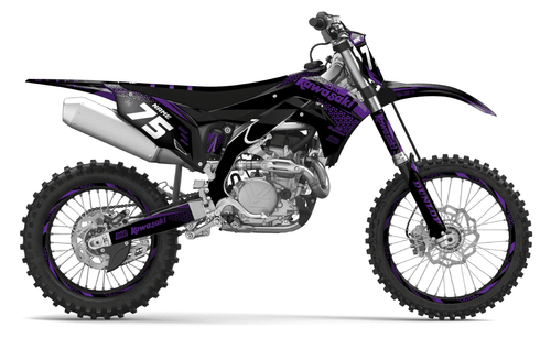 Kool Aid Purple Sticker kit for Kawasaki KXF 250 2021 - 2024