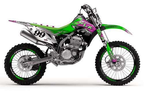 KX Slasher Sticker kit for Kawasaki KLX 300R 2020 - 2024