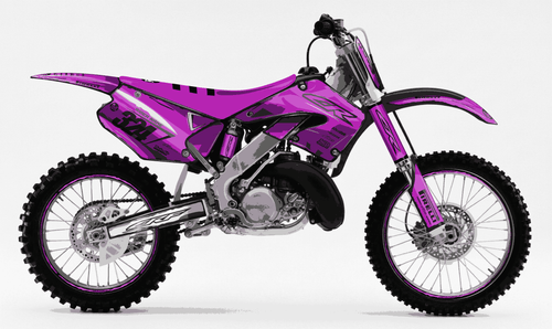 Pink Manga Sticker kit for Honda CR 250 2000 - 2001