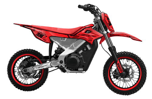 Red Manga Sticker kit for Honda CRF e2