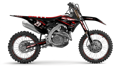 Metallic Red Sticker kit for Honda CRF 250R 2022 - 2024