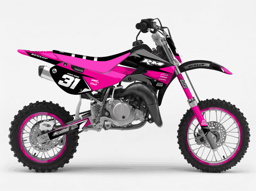 Pink Love Sticker kit for Suzuki RM 65 2000 - 2013