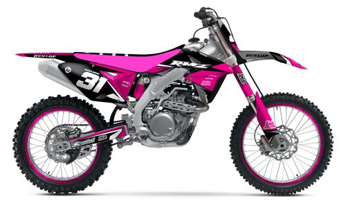 Pink Love Sticker kit for Suzuki RMZ 450 2008 - 2017