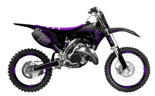 Purple Touch Sticker kit for Kawasaki KX 250 2003 - 2013