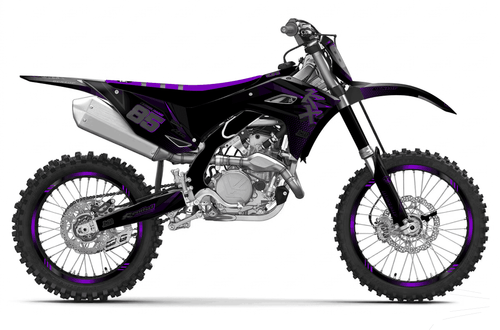 Purple Touch Sticker kit for Kawasaki KXF 250 2025 - 2027