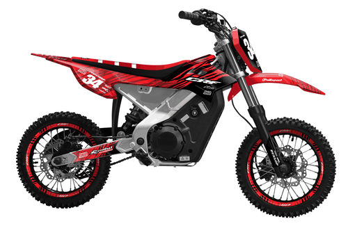 Red Tiger Sticker kit for Honda CRF e2
