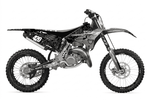 Grey Chungus Sticker kit for Yamaha YZ125X 2015 - 2021