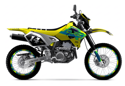 Tecnosel Remastered Sticker kit for Suzuki DRZ 400S 2000 - 2023