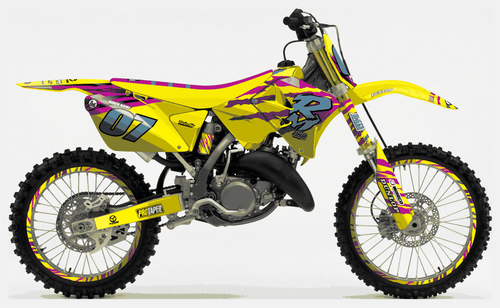 1996 Retro Factory Sticker kit for Suzuki RM 250 2001 - 2012