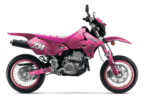 Pink Monster Sticker kit for Suzuki DRZ 400SM 2000 - 2020