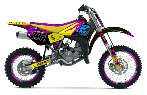 Retro 90's Factory Sticker kit for Suzuki RM 85 2001 - 2020