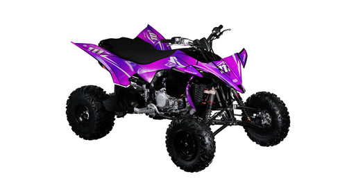 Purple Metal Quad Graphics Kit