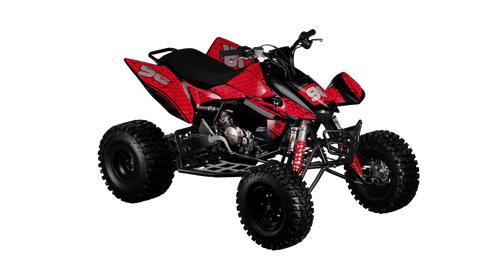 The Loui Experience Red Quad Graphics Kit