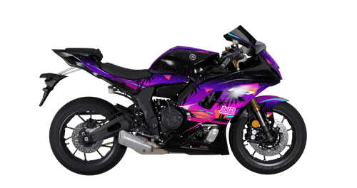 Sunset at Dusk Road Bike Graphics Kit