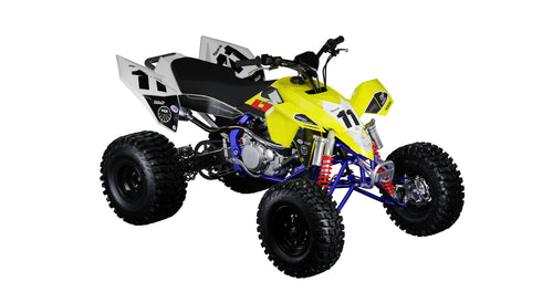 Shiny Yellow Quad Graphics Kit