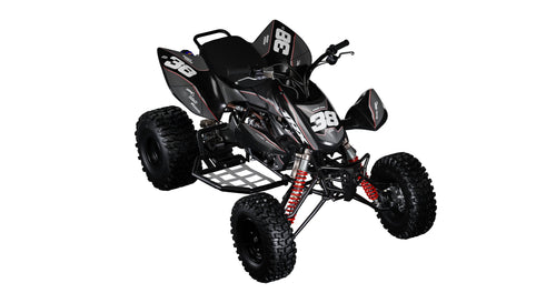 Clean Black Quad Graphics Kit