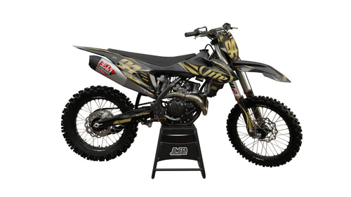 Miller Gold and Black Graphics Kit