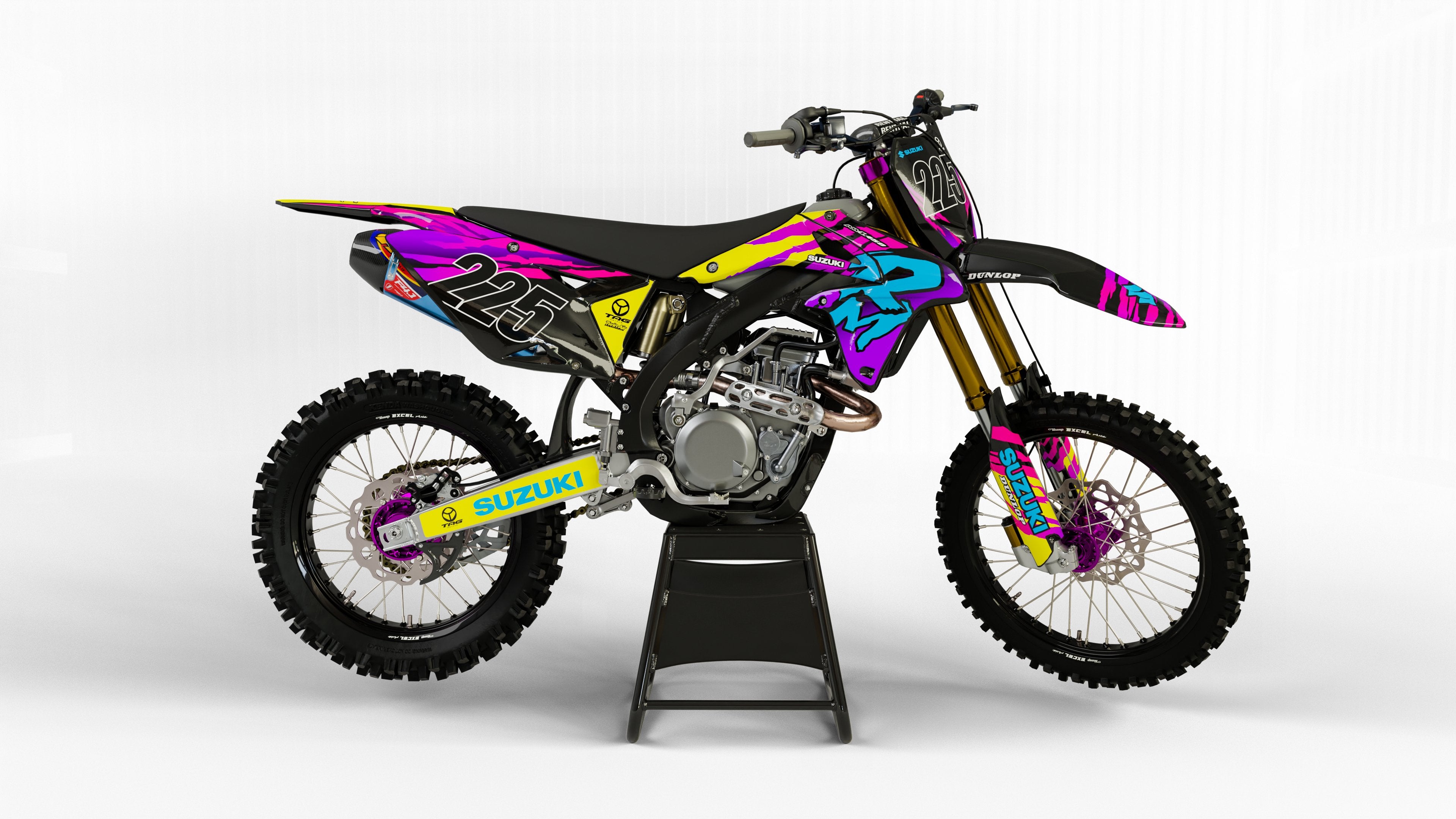 RMZ Retro 90's Factory graphics kit