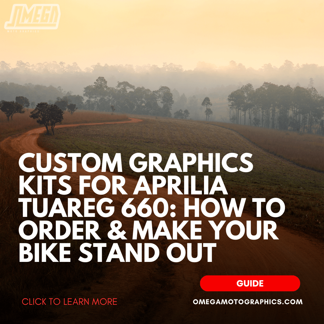 Custom Graphics Kits for Aprilia Tuareg 660: How to Order & Make Your Bike Stand Out