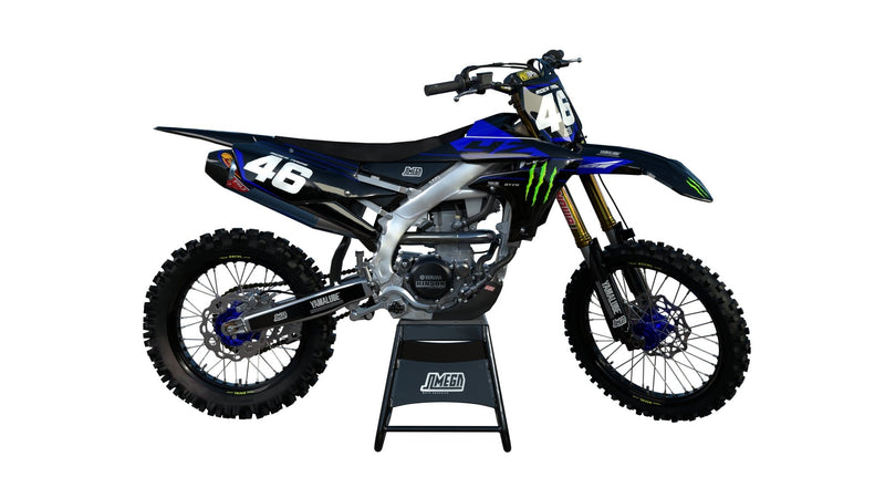 Monster dirt bike graphics
