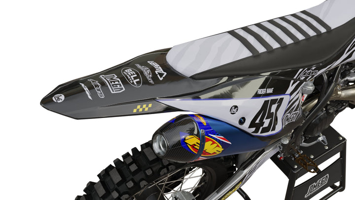 ktm sx sxf exc fasthouse blue graphics kit