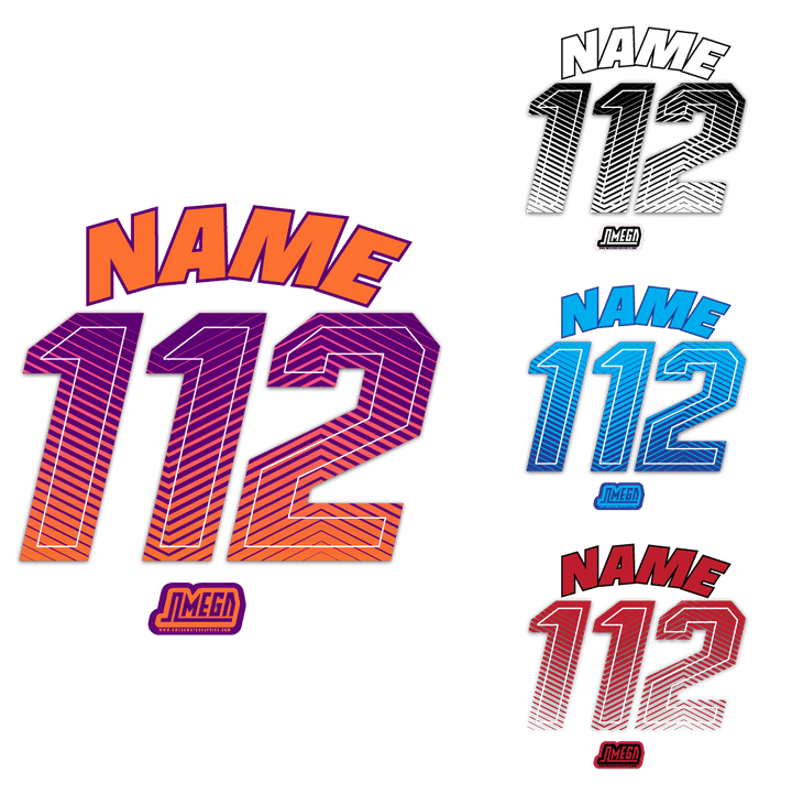 BOLD Iron-On Jersey Print