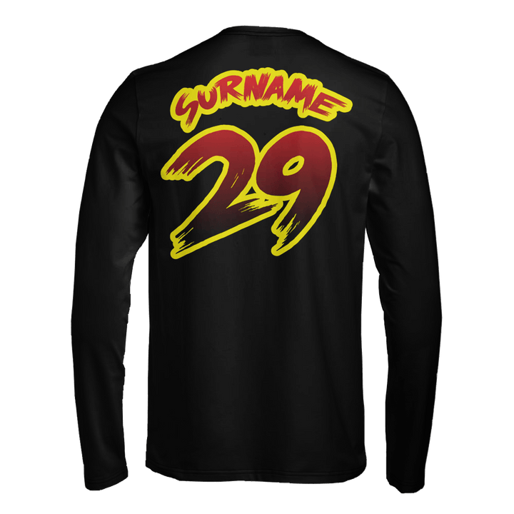 BRUSH Iron-On Jersey Print