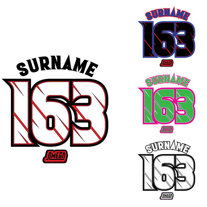 COMIC Iron-On Jersey Print