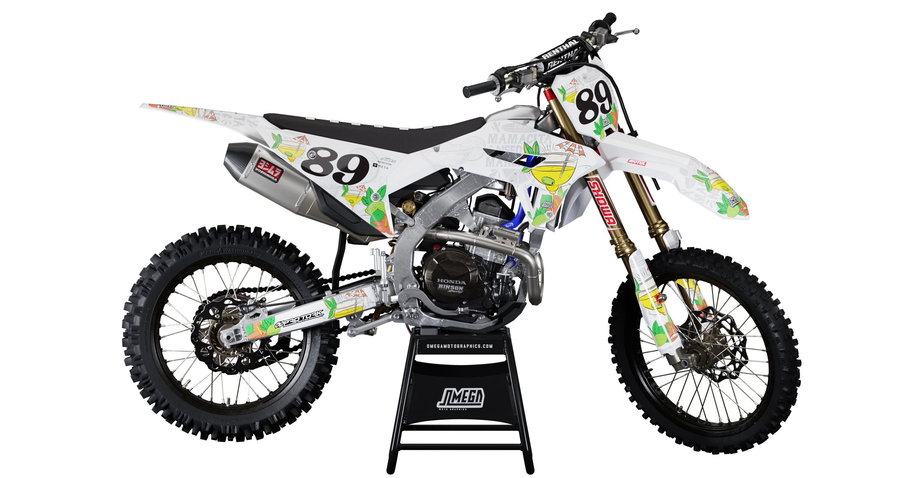 Margarita Graphics Kit | MX Sticker Kit – Omega Moto Graphics