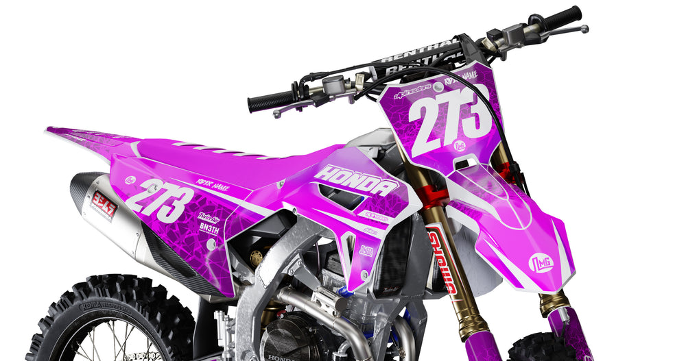 CRF purple graphics