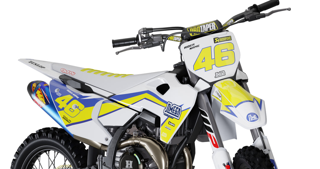 Husqvarna clean simple stickers