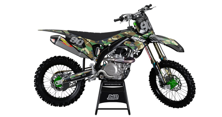 Kawasaki Camo Graphics Kit