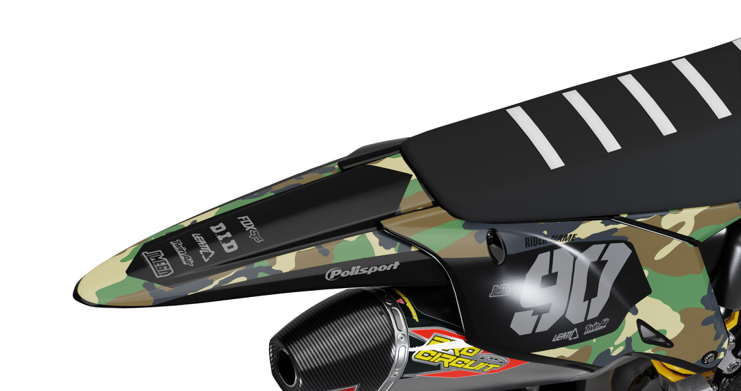 Kawasaki Camo Decals